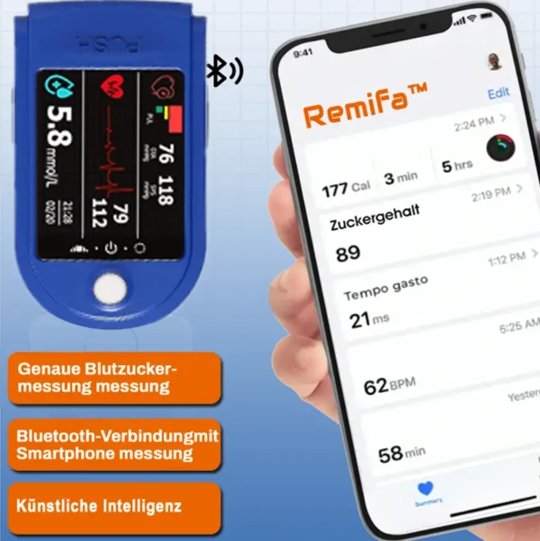 Remifa™ Nicht-invasive Blutzuckermessgerät