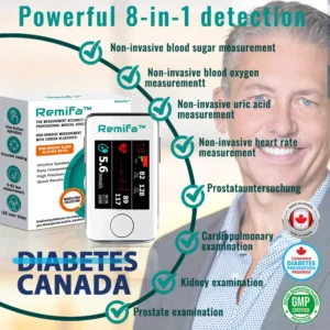 Remifa™ Non-Invasive Blood Glucose Meter + Exclusive Gift