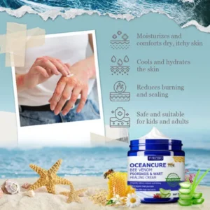 Remifa™ OceanCure Bee Venom Psoriasis & Wart Healing Cream